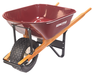 Scenic Roads Steel Wheelbarrow